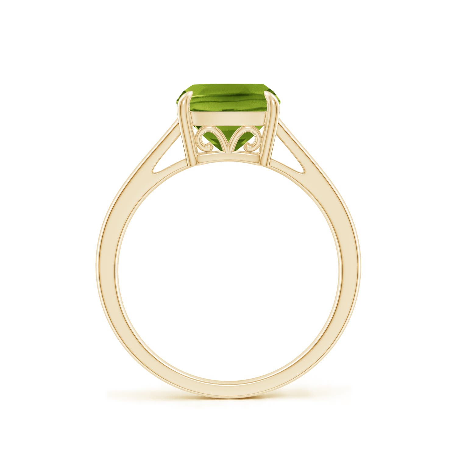 AAAA - Peridot / 1.95 CT / 14 KT Yellow Gold