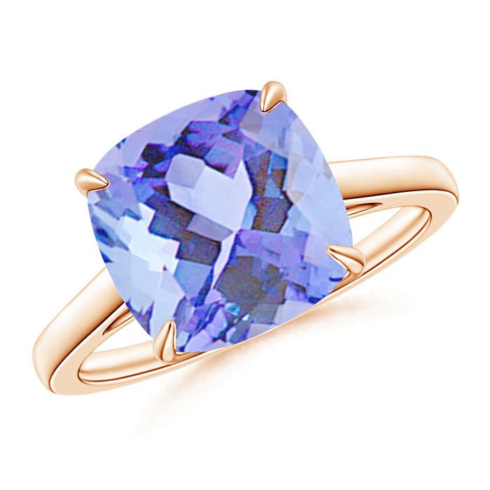 A - Tanzanite / 4.5 CT / 14 KT Rose Gold