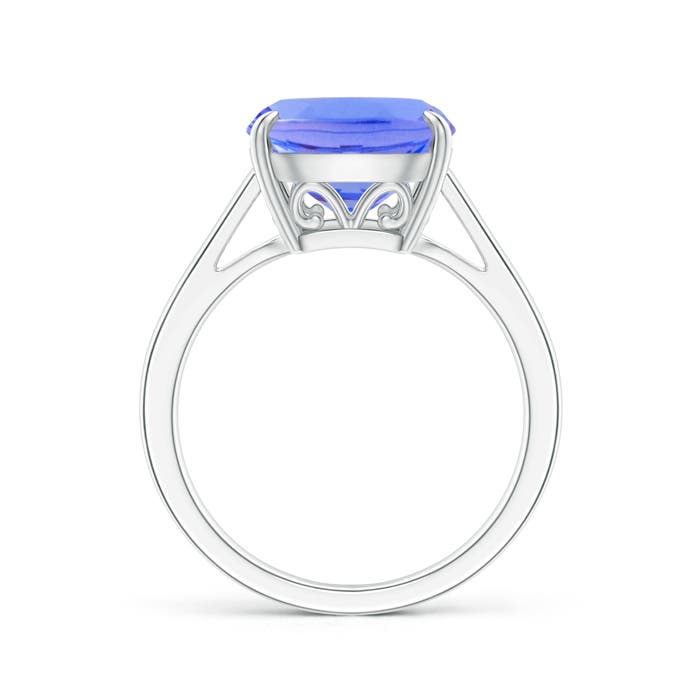 AA - Tanzanite / 4.5 CT / 14 KT White Gold