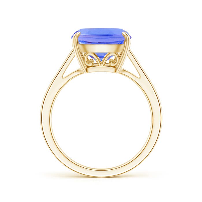 AA - Tanzanite / 4.5 CT / 14 KT Yellow Gold