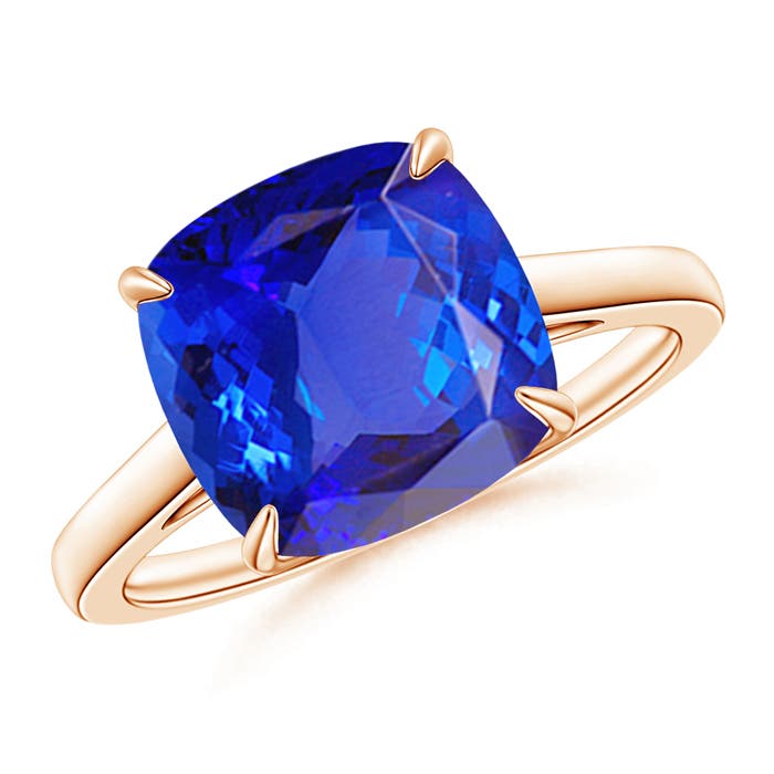 AAA - Tanzanite / 4.5 CT / 14 KT Rose Gold