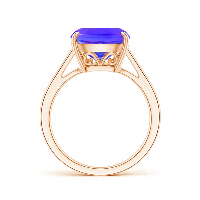 AAA - Tanzanite / 4.5 CT / 14 KT Rose Gold