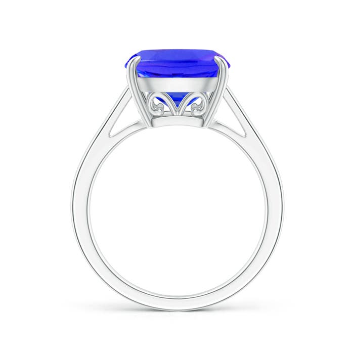 AAAA - Tanzanite / 4.5 CT / 14 KT White Gold