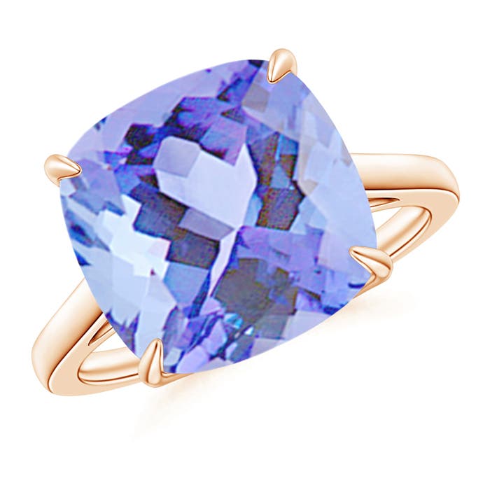 A - Tanzanite / 5.7 CT / 14 KT Rose Gold