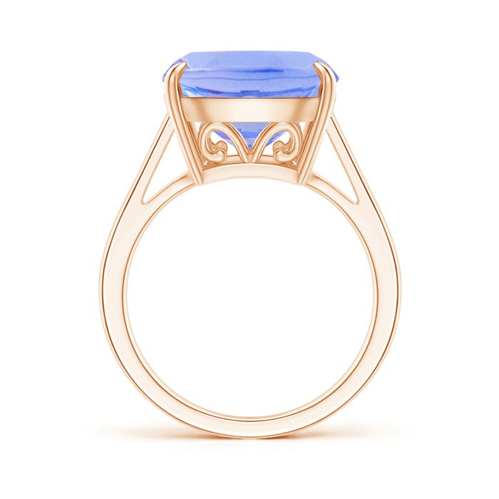 A - Tanzanite / 5.7 CT / 14 KT Rose Gold