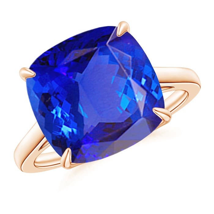 AAA - Tanzanite / 5.7 CT / 14 KT Rose Gold