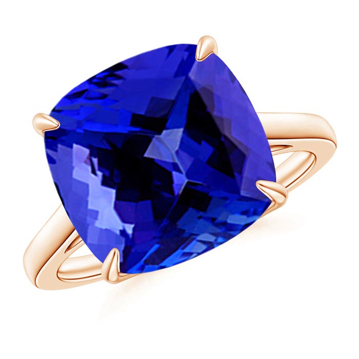 AAAA - Tanzanite / 5.7 CT / 14 KT Rose Gold