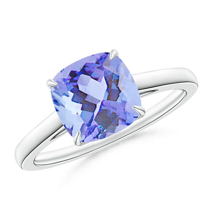 A - Tanzanite / 2.15 CT / 14 KT White Gold