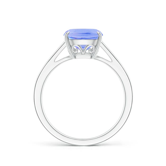 A - Tanzanite / 2.15 CT / 14 KT White Gold