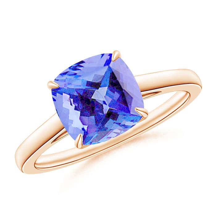 AA - Tanzanite / 2.15 CT / 14 KT Rose Gold