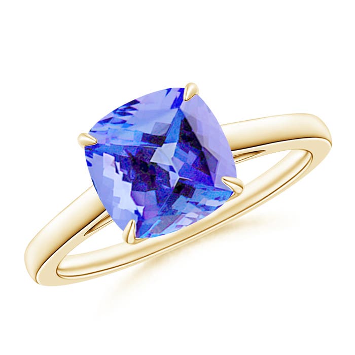 AA - Tanzanite / 2.15 CT / 14 KT Yellow Gold