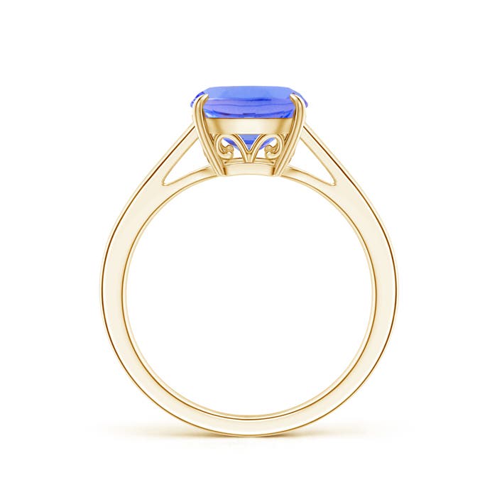 AA - Tanzanite / 2.15 CT / 14 KT Yellow Gold