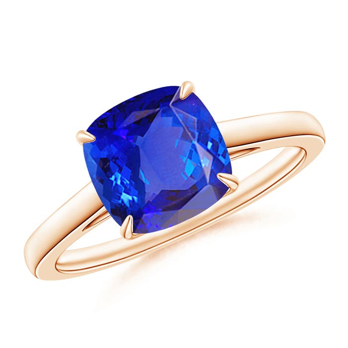 AAA - Tanzanite / 2.15 CT / 14 KT Rose Gold