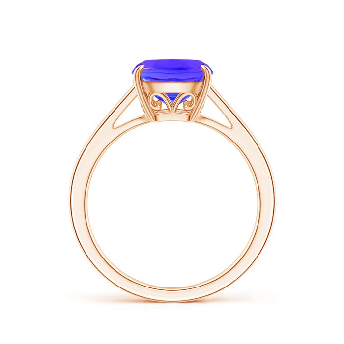 AAA - Tanzanite / 2.15 CT / 14 KT Rose Gold