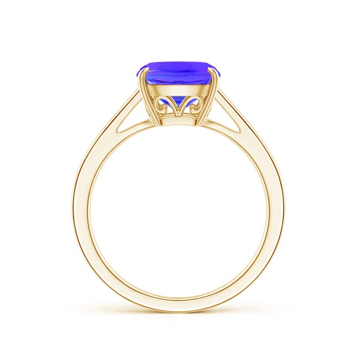 AAA - Tanzanite / 2.15 CT / 14 KT Yellow Gold