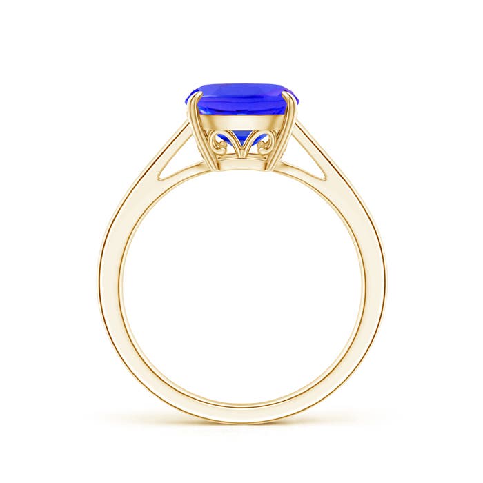 AAAA - Tanzanite / 2.15 CT / 14 KT Yellow Gold