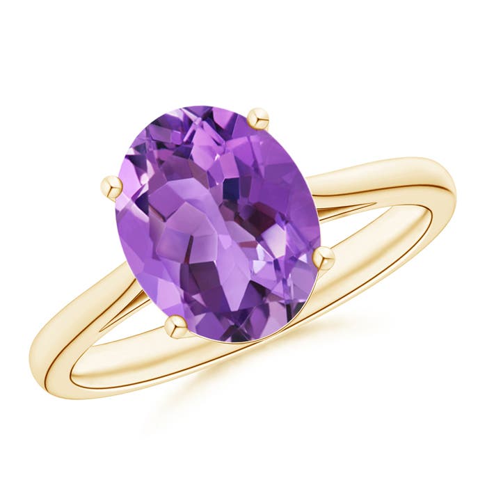 AA - Amethyst / 2.28 CT / 14 KT Yellow Gold