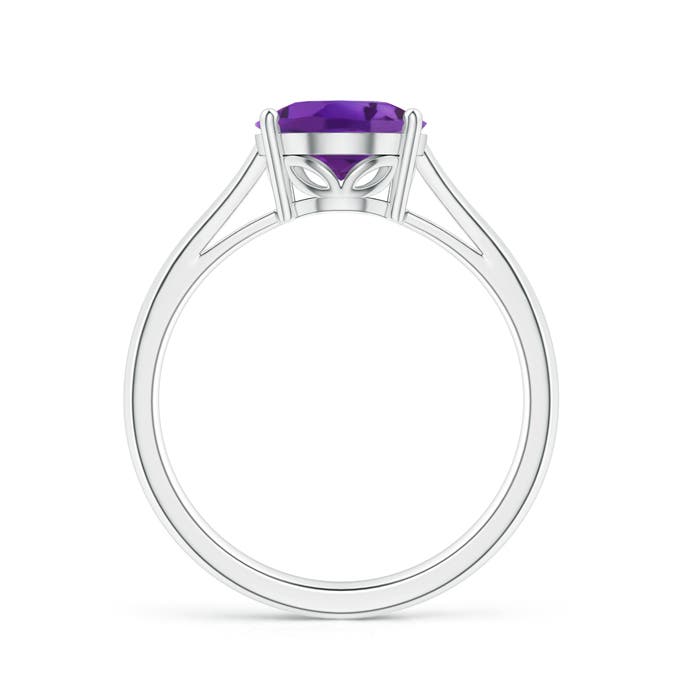AAA- Amethyst / 2.28 CT / 14 KT White Gold