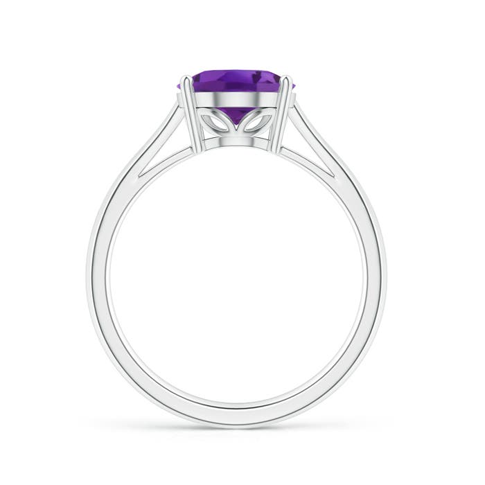 AAA - Amethyst / 2.28 CT / 14 KT White Gold