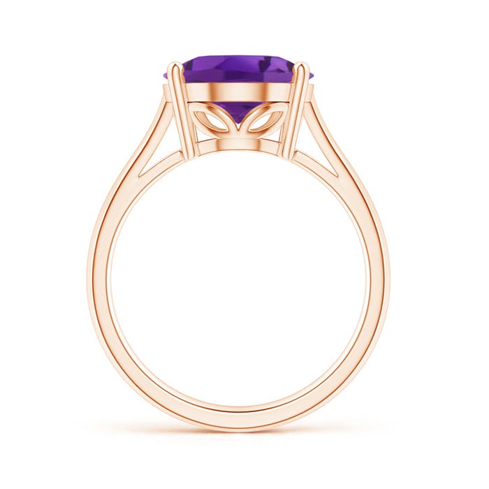 AAA - Amethyst / 4.3 CT / 14 KT Rose Gold