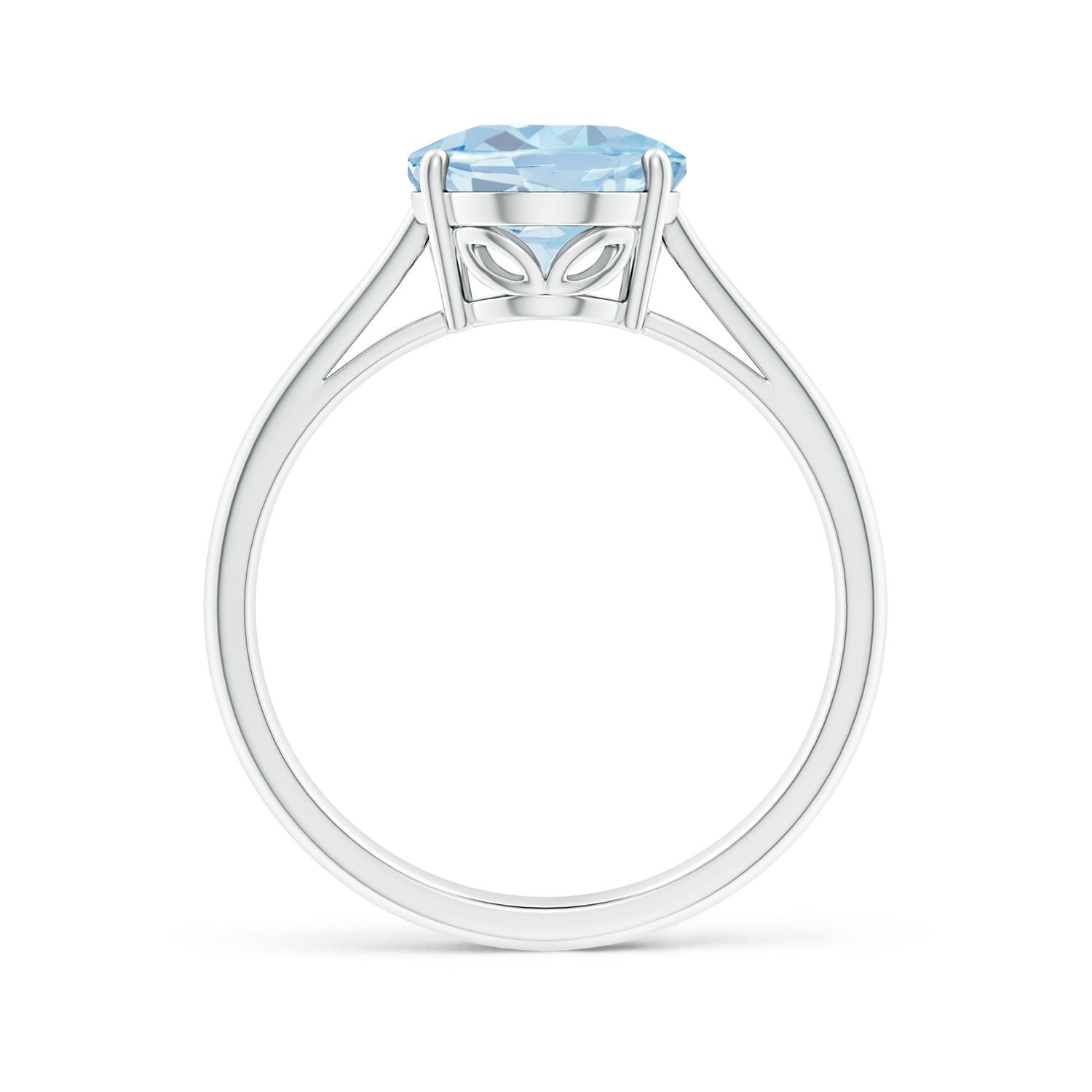 A - Aquamarine / 2.2 CT / 14 KT White Gold