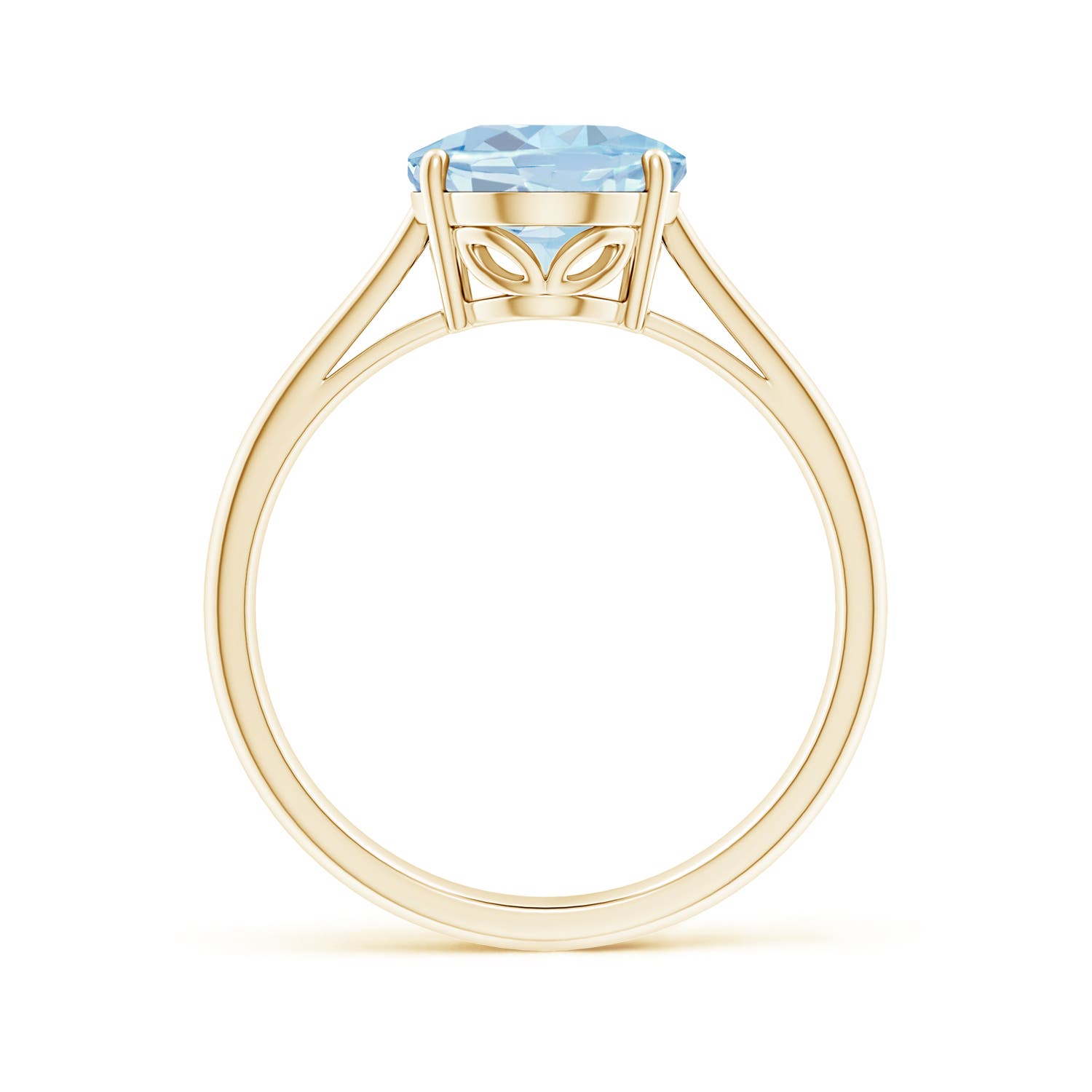 A - Aquamarine / 2.2 CT / 14 KT Yellow Gold