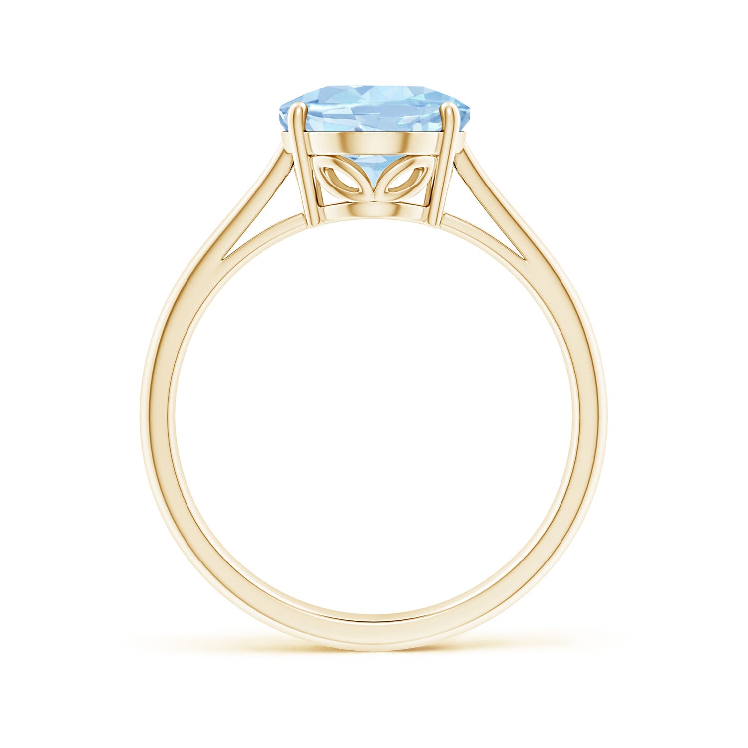 AA - Aquamarine / 2.2 CT / 14 KT Yellow Gold