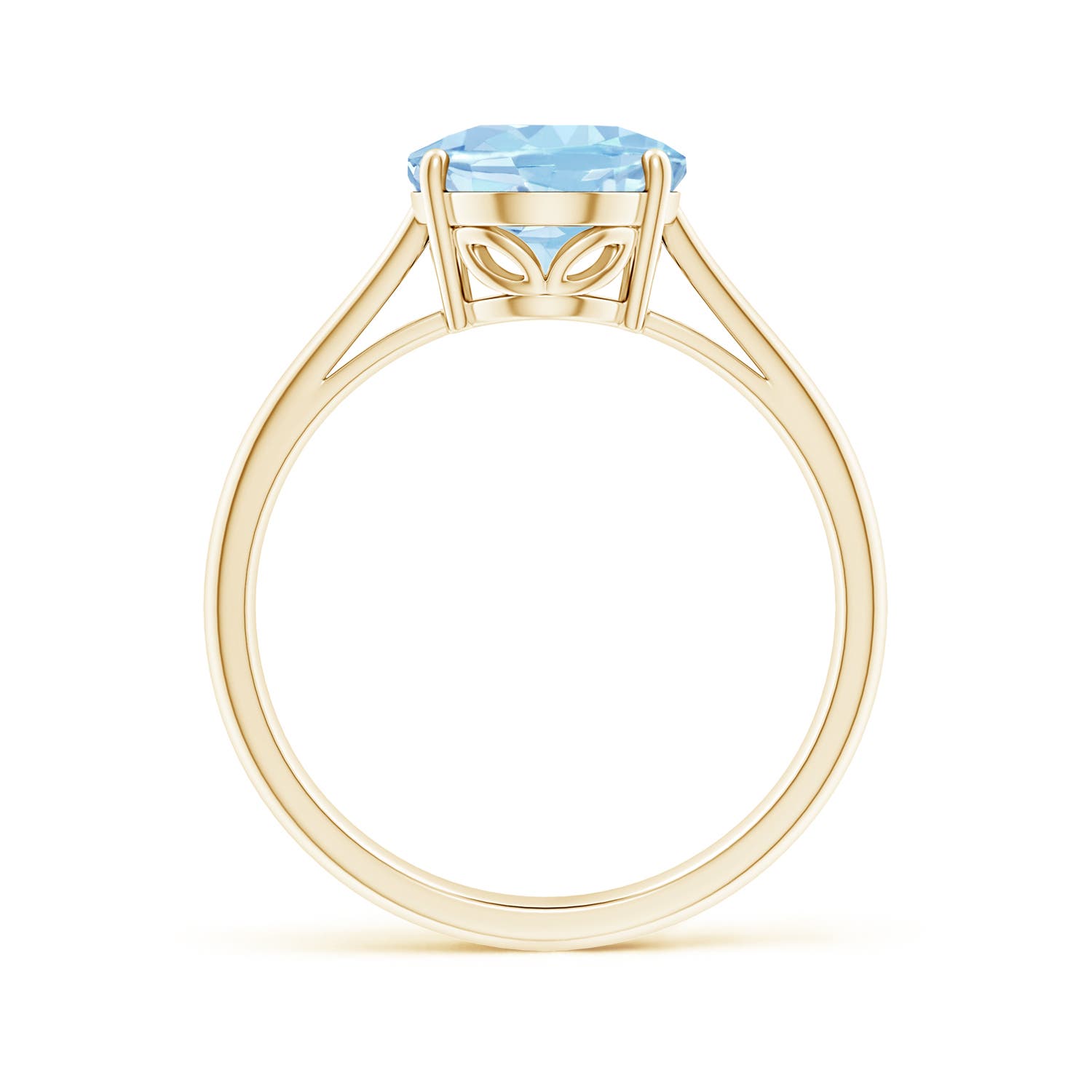 AAA - Aquamarine / 2.2 CT / 14 KT Yellow Gold