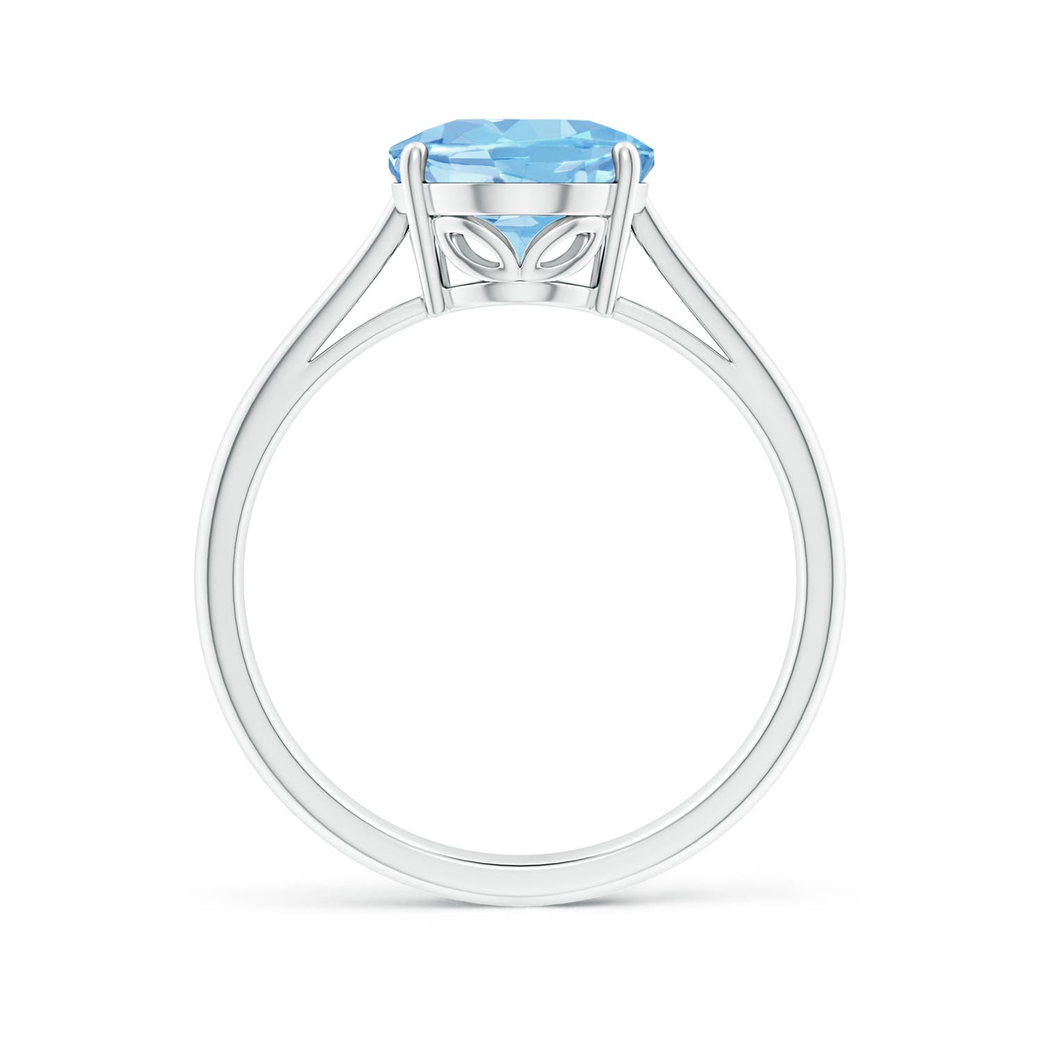 AAAA - Aquamarine / 2.2 CT / 14 KT White Gold