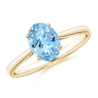 Oval AAAA Aquamarine