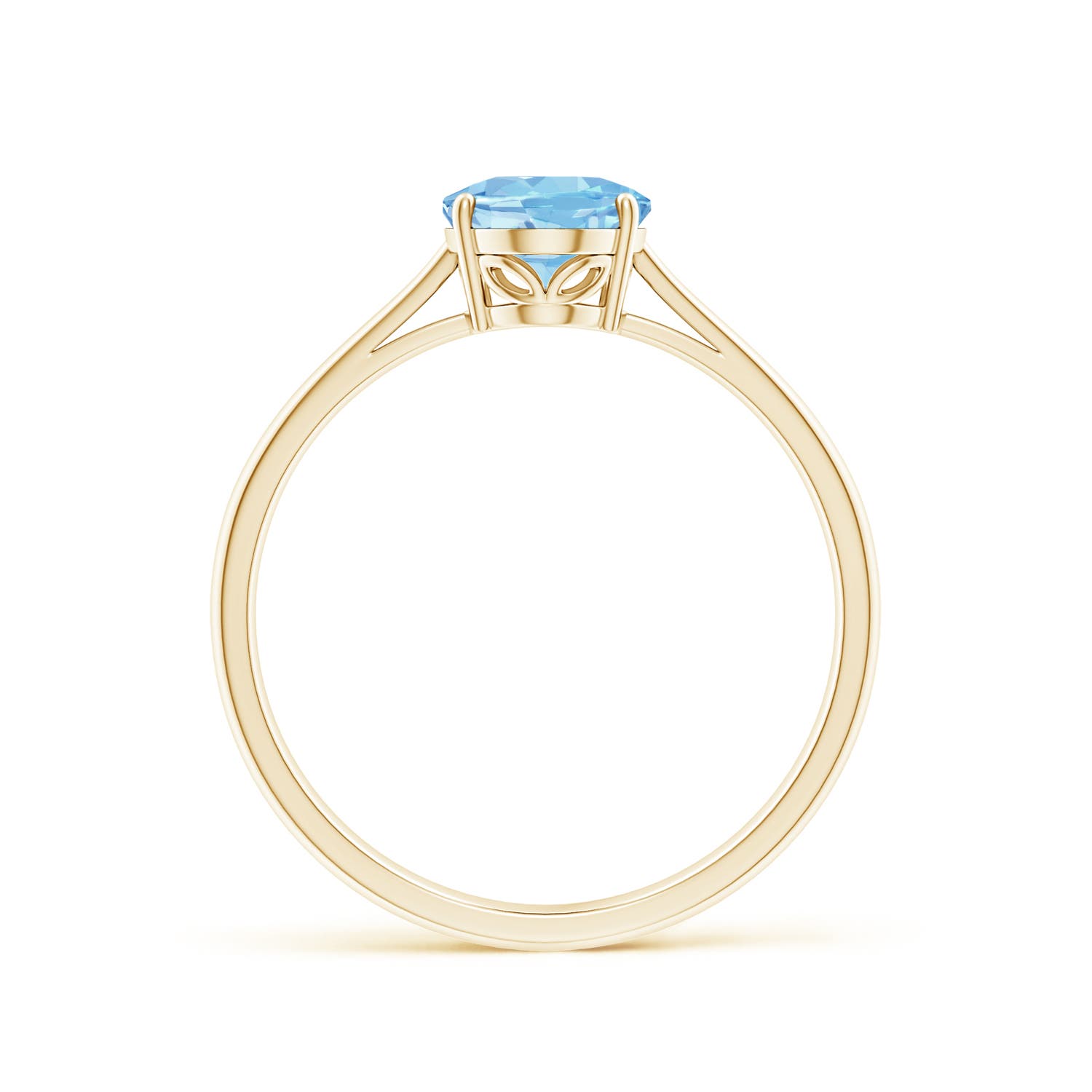 AAAA - Aquamarine / 1 CT / 14 KT Yellow Gold