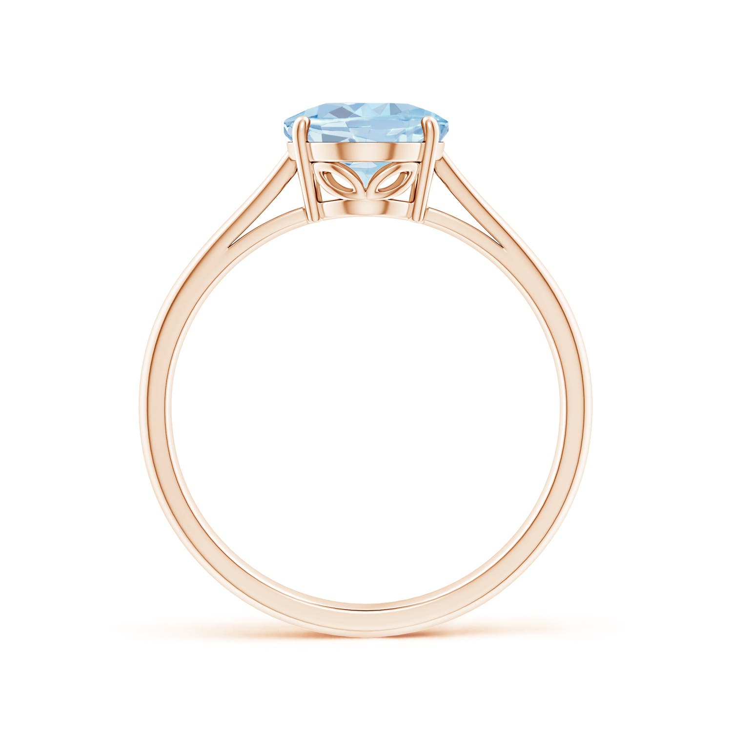 A - Aquamarine / 1.5 CT / 14 KT Rose Gold