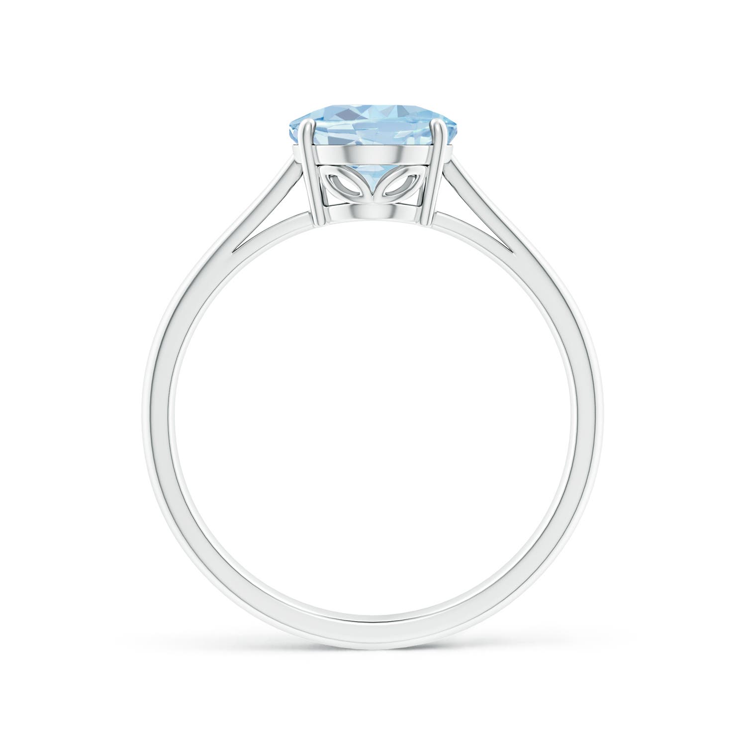 A - Aquamarine / 1.5 CT / 14 KT White Gold