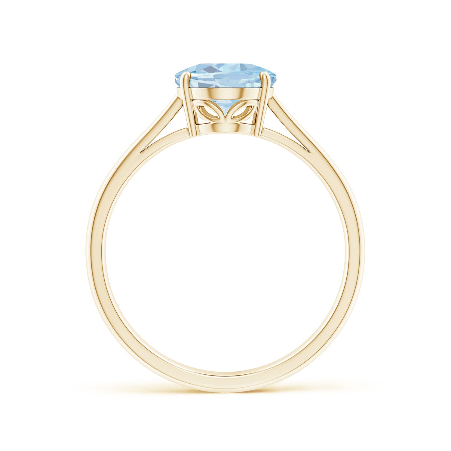 A - Aquamarine / 1.5 CT / 14 KT Yellow Gold