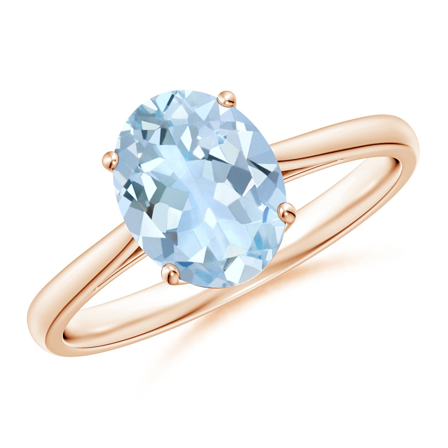 AA - Aquamarine / 1.5 CT / 14 KT Rose Gold