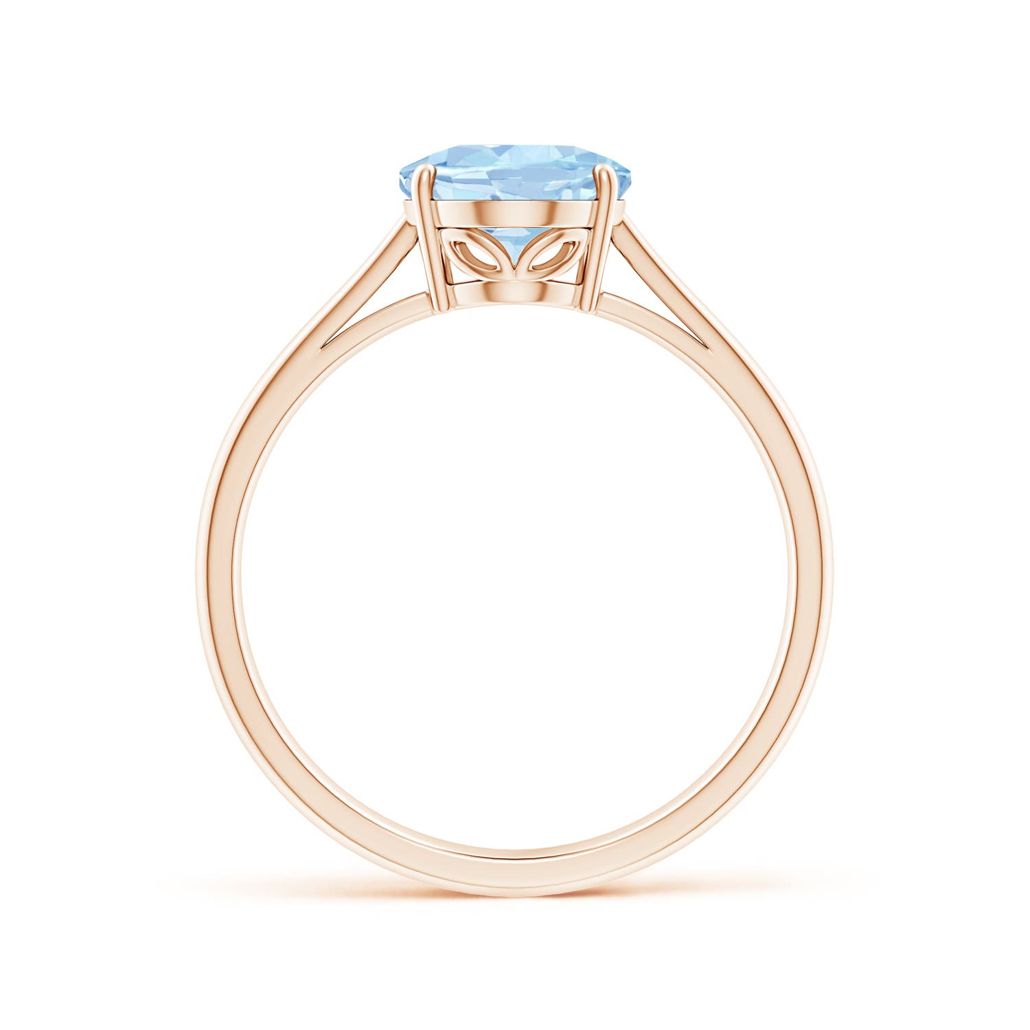 AA - Aquamarine / 1.5 CT / 14 KT Rose Gold