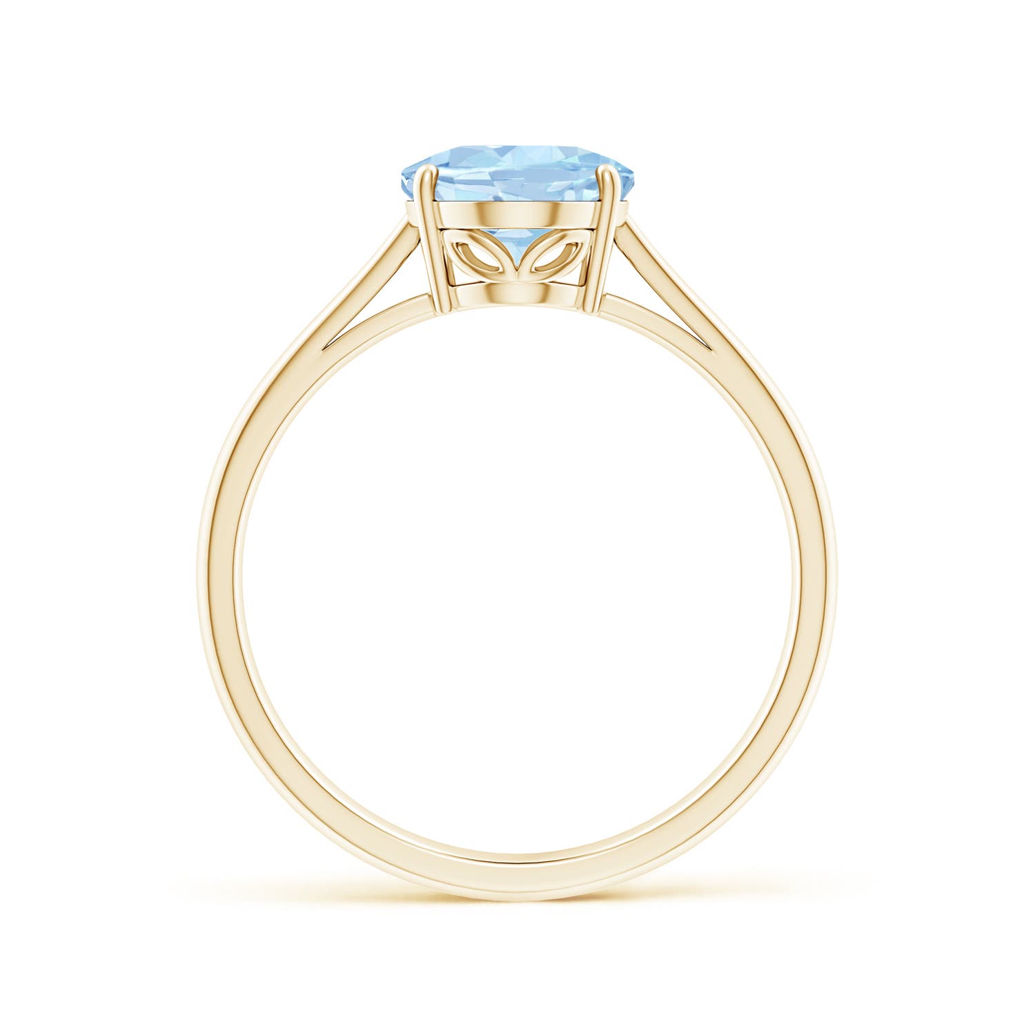 AA - Aquamarine / 1.5 CT / 14 KT Yellow Gold