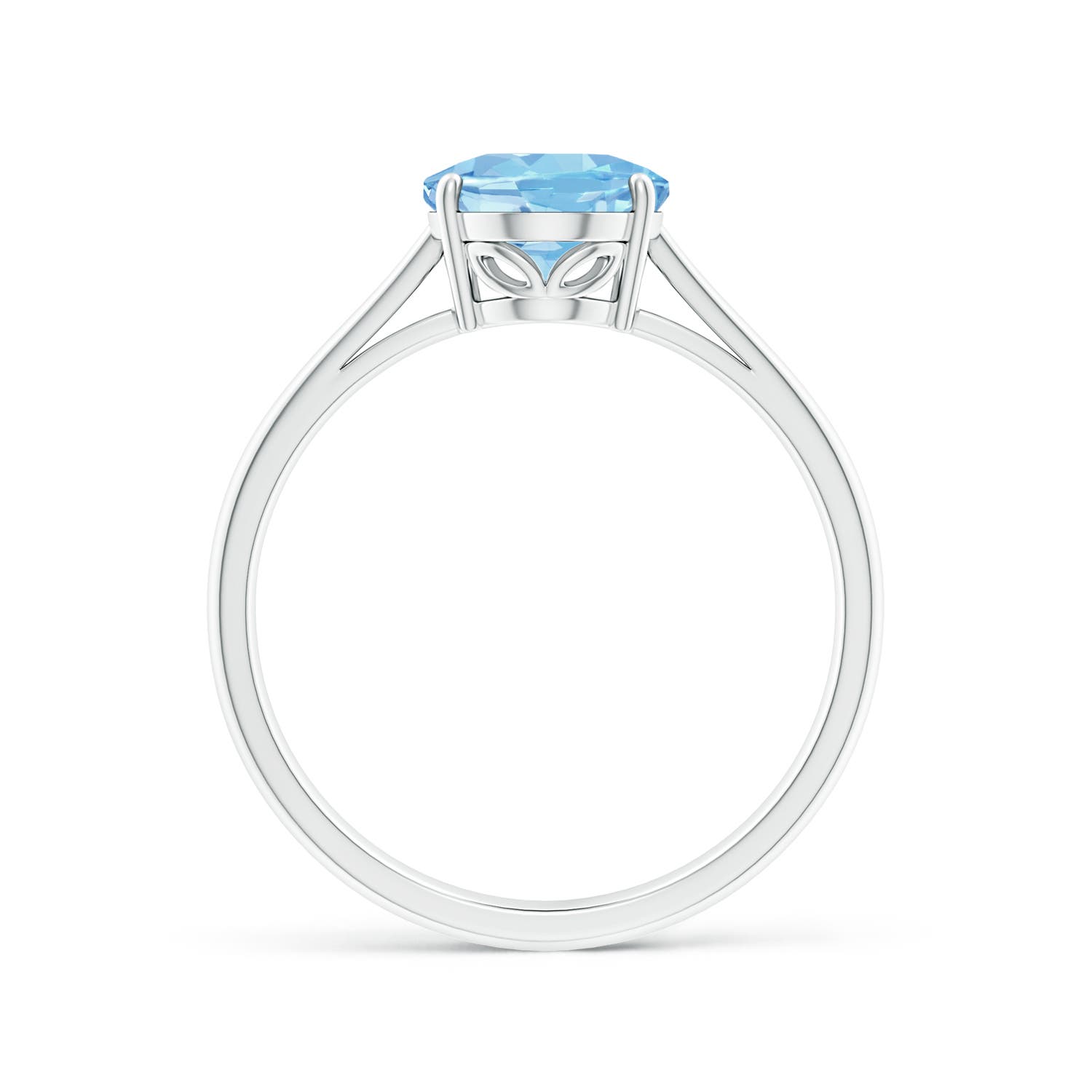 AAAA - Aquamarine / 1.5 CT / 14 KT White Gold