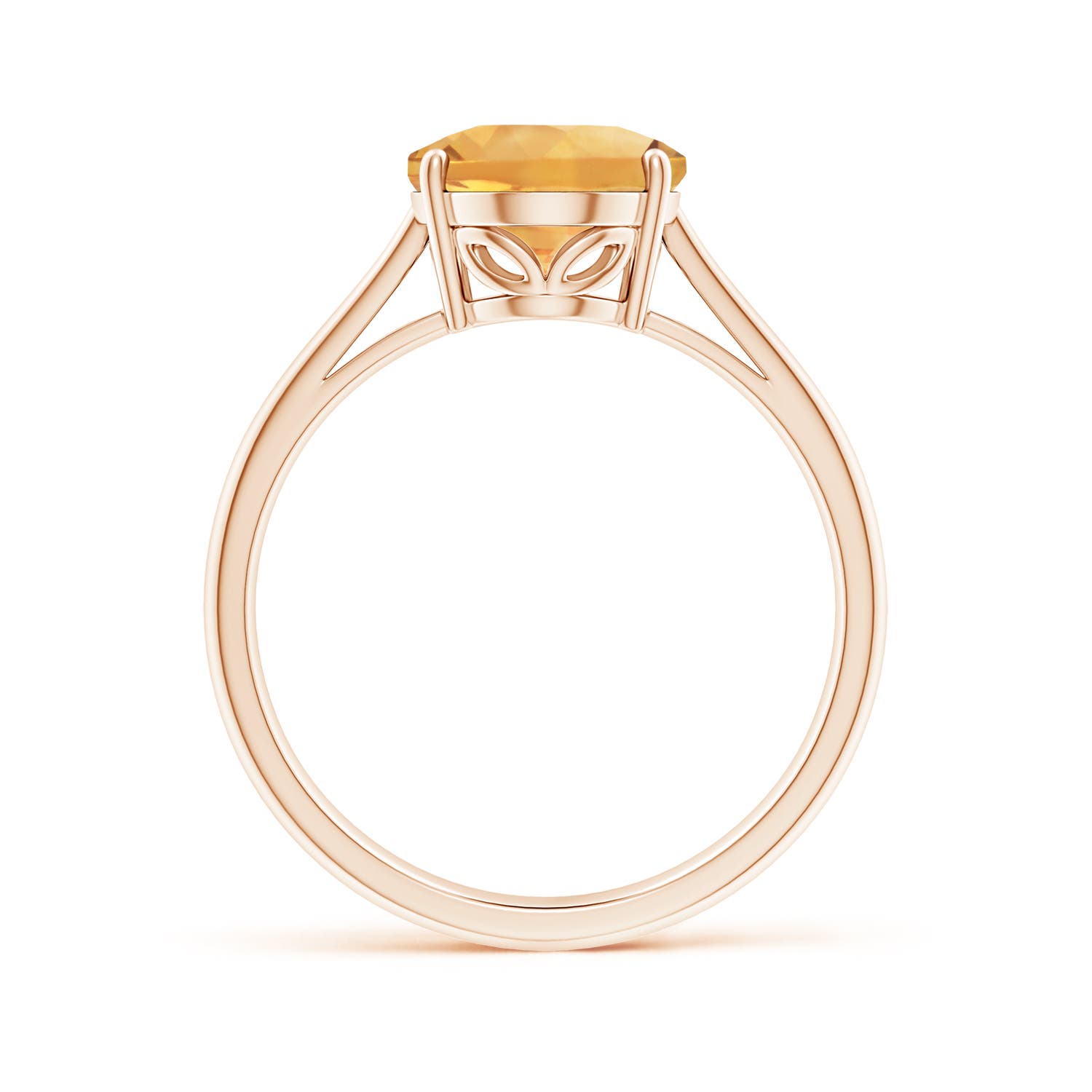 A - Citrine / 2.5 CT / 14 KT Rose Gold