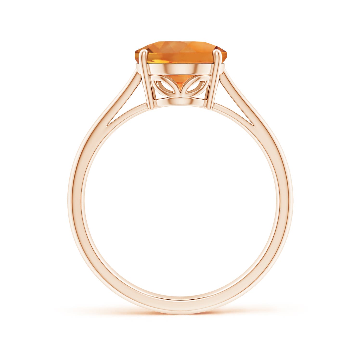 AAA - Citrine / 2.5 CT / 14 KT Rose Gold