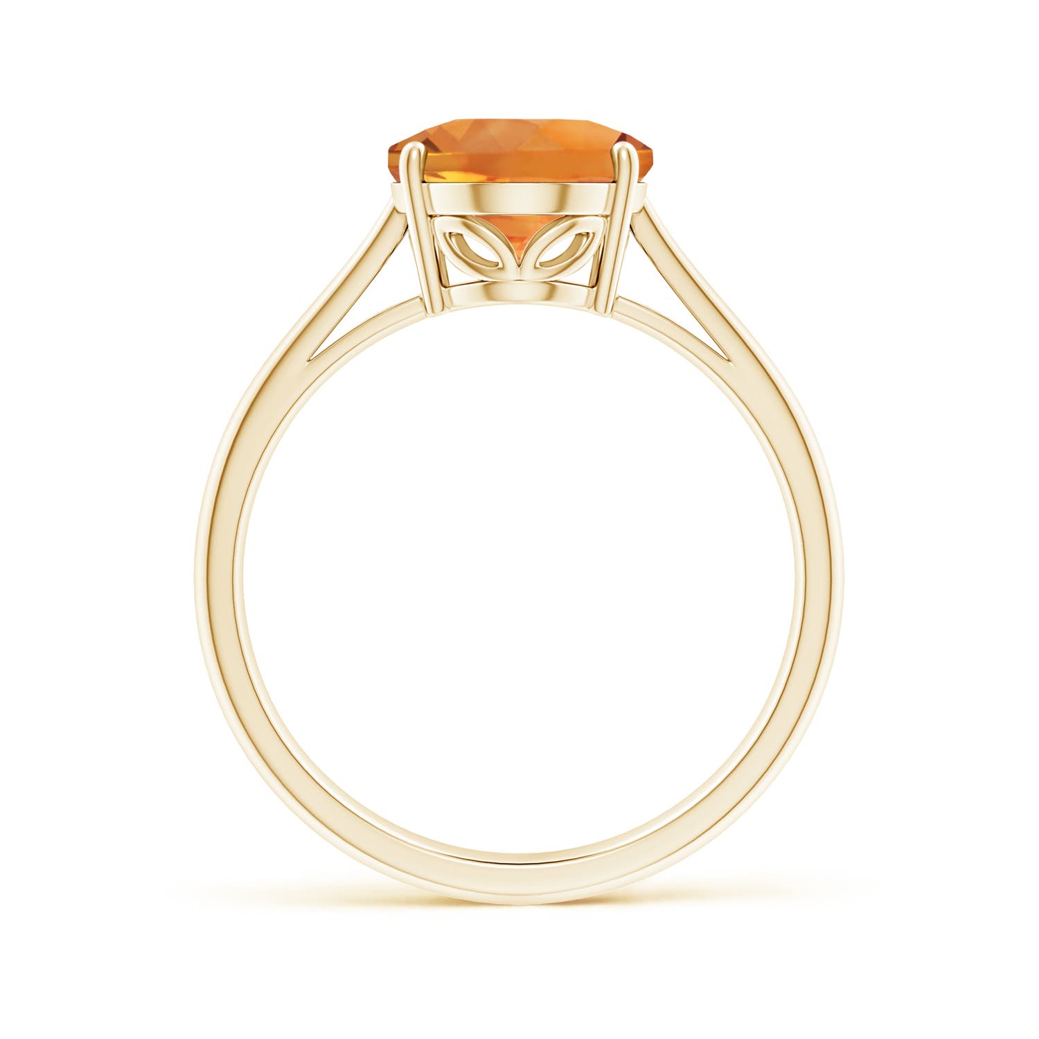 AAA - Citrine / 2.5 CT / 14 KT Yellow Gold