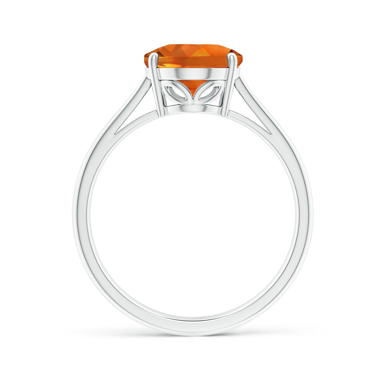 AAAA - Citrine / 2.5 CT / 14 KT White Gold