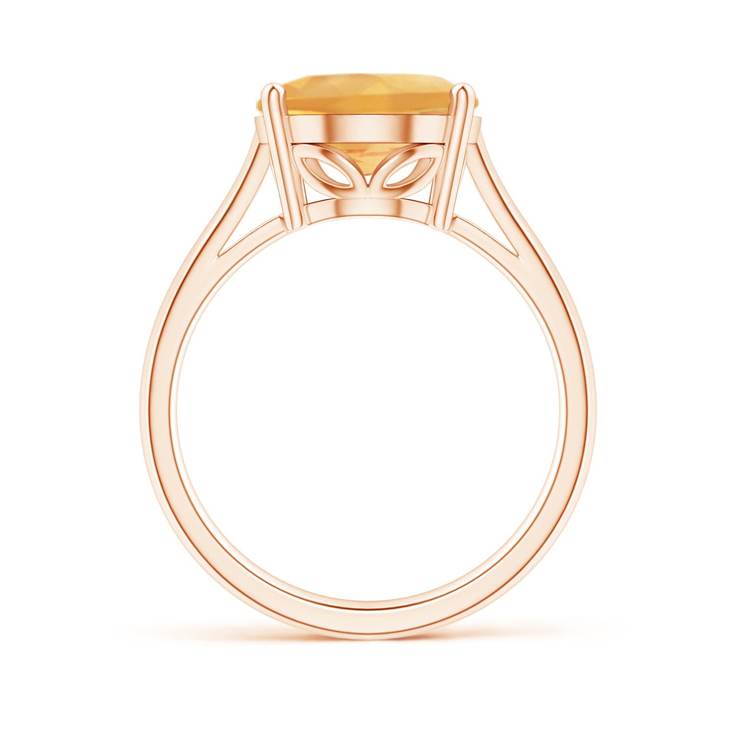 A - Citrine / 4.1 CT / 14 KT Rose Gold