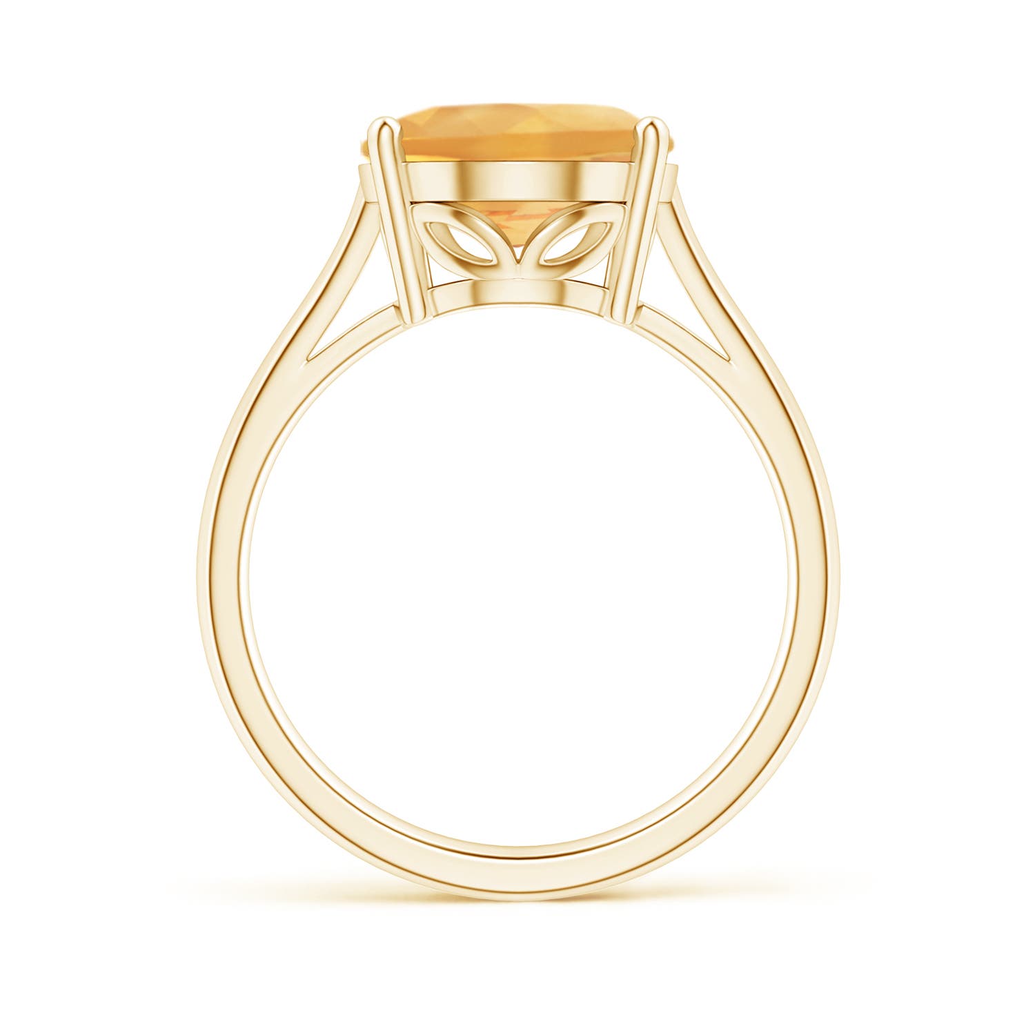 A - Citrine / 4.1 CT / 14 KT Yellow Gold