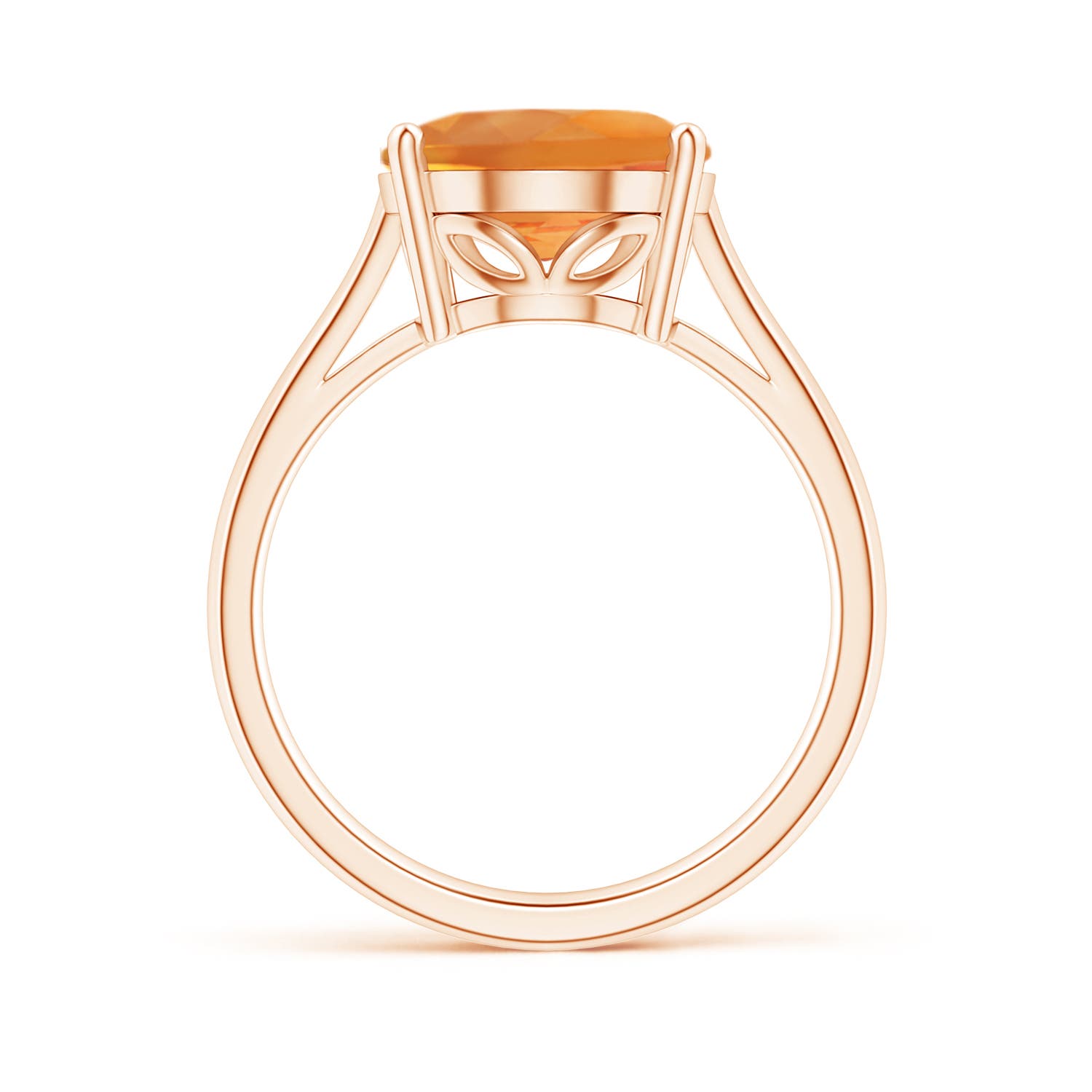 AAA - Citrine / 4.1 CT / 14 KT Rose Gold