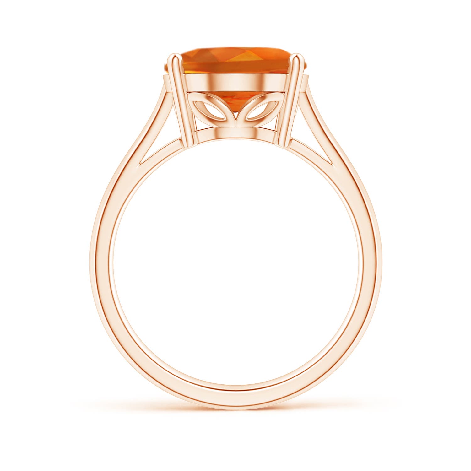 AAAA - Citrine / 4.1 CT / 14 KT Rose Gold