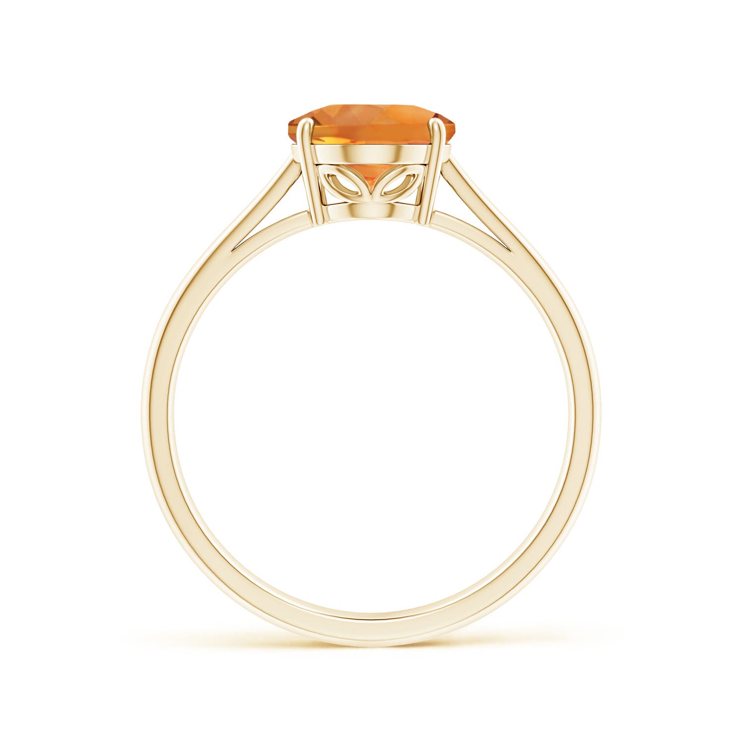 AAA - Citrine / 1.65 CT / 14 KT Yellow Gold