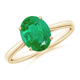 Oval AA Emerald