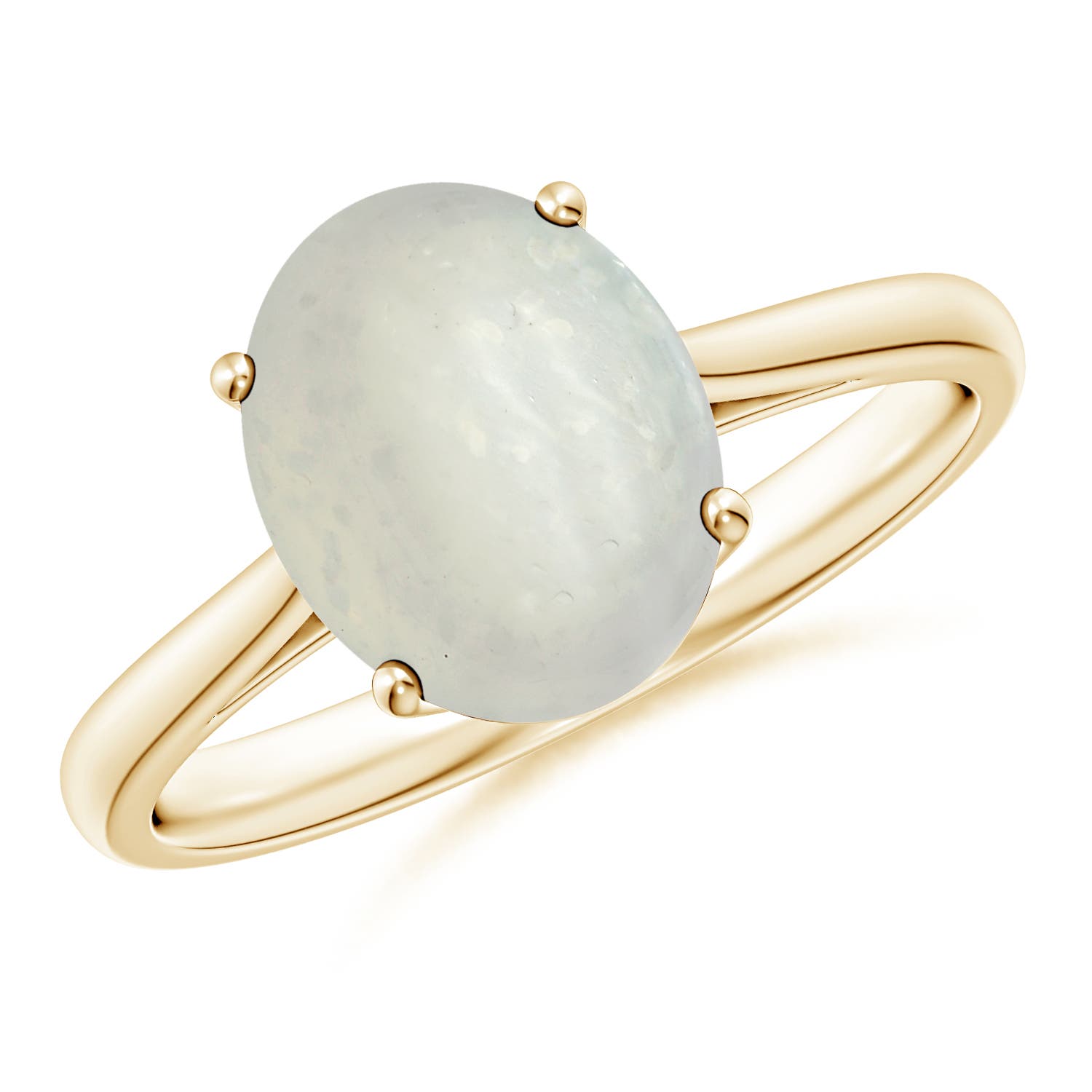 A - Moonstone / 2.5 CT / 14 KT Yellow Gold