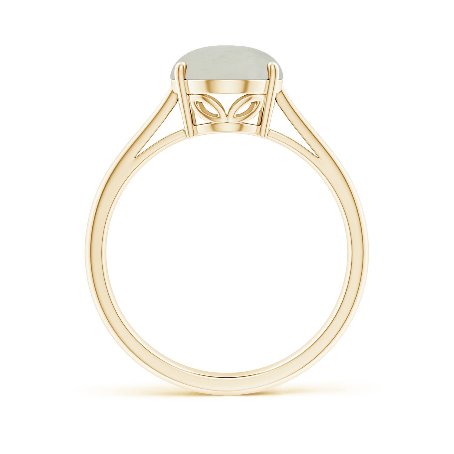 A - Moonstone / 2.5 CT / 14 KT Yellow Gold